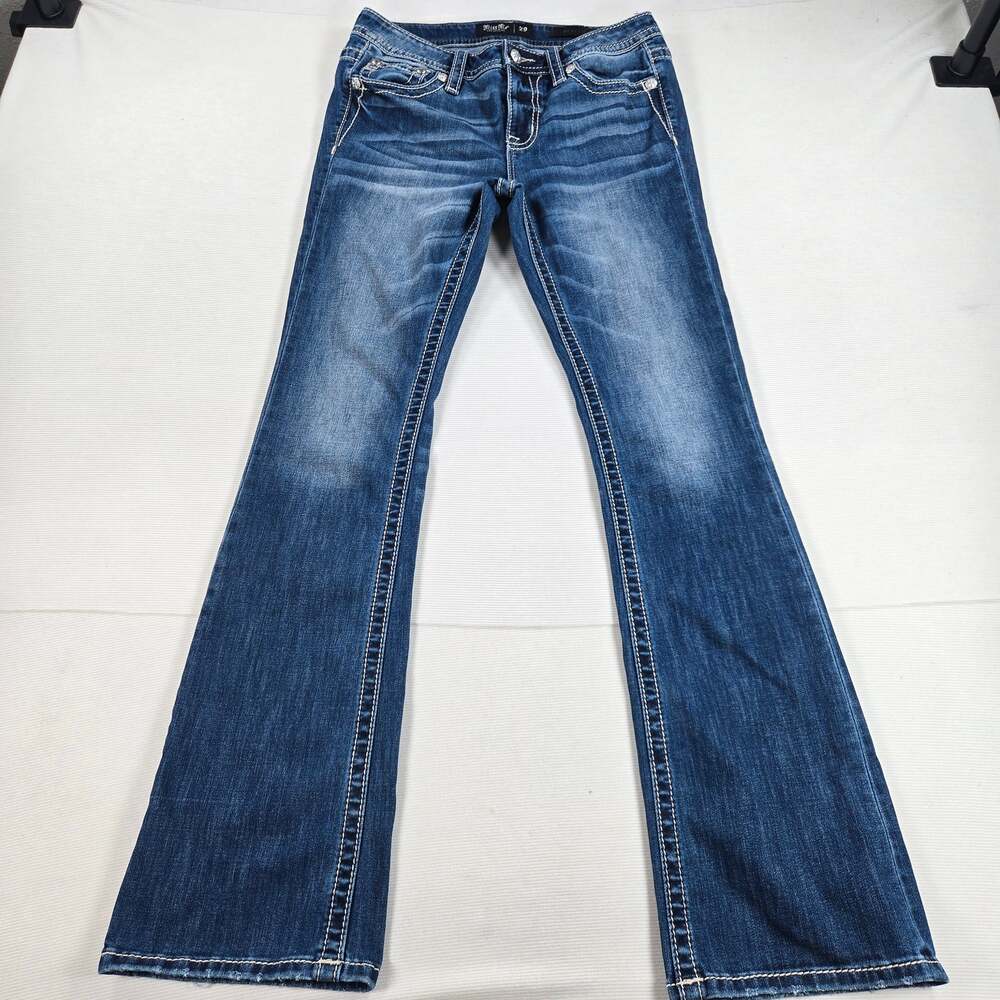 Miss Me Mid Rise Western Hailey Jane Heaven Denim Jeans Women's Size 29